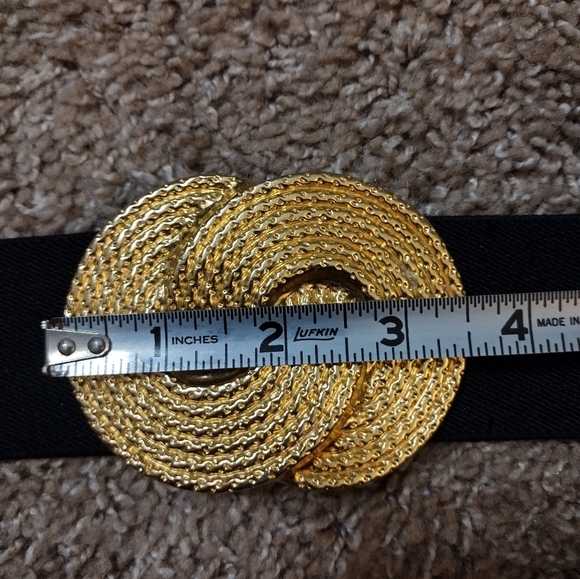 Nan Lewis Vintage Elastic Stretch Belt - Picture 9 of 9